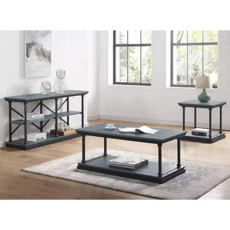 Ensemble de 3 tables basses Tullymore - miBasics