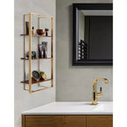 Étagère murale moderne en bois Kercheval 15 x 32 - Kate & Laurel All Things Decor