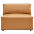 Chaise sans accoudoirs en similicuir végane Mingle - Modway