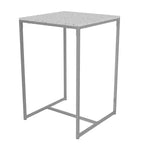 Ensemble table de bar et 2 tabourets Novogratz Bungalow, hauteur bar, avec plateau en bois et cadre en métal
