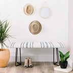 Holli Zollinger Aegean Multi Striped Bench - Deny Designs