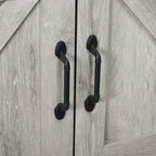 HOMCOM Buffet autoportant 2 portes avec étagère inférieure, table console d'entrée