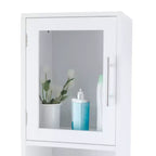 Meuble de rangement haut de salle de bain Costway 71, étagères de présentation, chambre à coucher