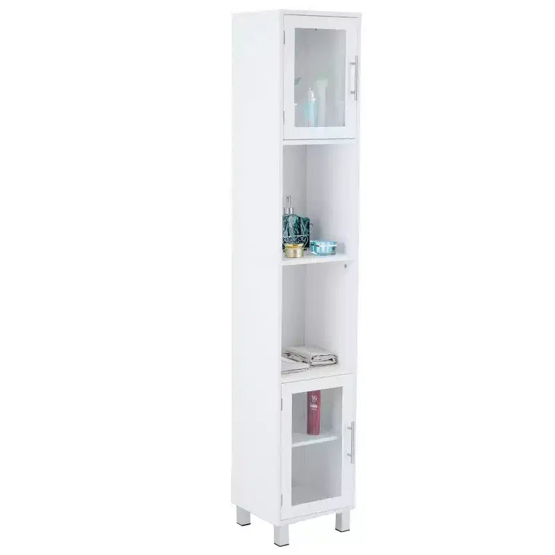 Meuble de rangement haut de salle de bain Costway 71, étagères de présentation, chambre à coucher