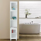 Meuble de rangement haut de salle de bain Costway 71, étagères de présentation, chambre à coucher