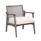 Fauteuil d'appoint avec dossier en rotin Aurelia 24/7 Shop At Home