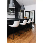 Tabouret de bar rembourré à hauteur de comptoir Centiar – Signature Design by Ashley