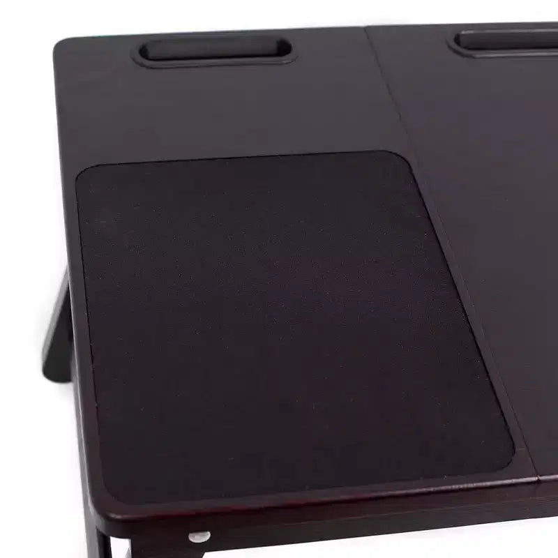 Plateau de lit multifonction Sofia + Sam pour ordinateur portable - Gaucher - Noyer