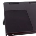 Plateau de lit multifonction Sofia + Sam pour ordinateur portable - Gaucher - Noyer
