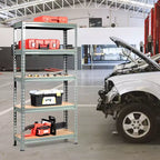 Étagères de rangement métalliques Costway à 5 niveaux de 152 cm pour garage avec étagères réglables