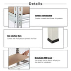Étagères de rangement métalliques Costway à 5 niveaux de 152 cm pour garage avec étagères réglables