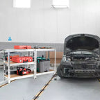 Étagères de rangement métalliques Costway à 5 niveaux de 152 cm pour garage avec étagères réglables