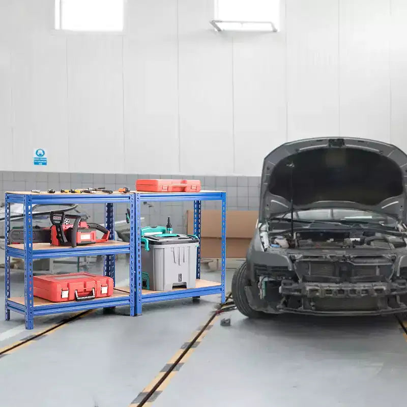 Étagères de rangement métalliques Costway à 5 niveaux de 152 cm pour garage avec étagères réglables