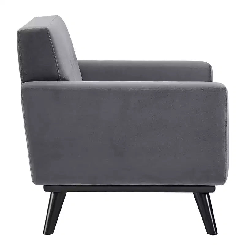 Fauteuil Engage en velours de performance - Modway