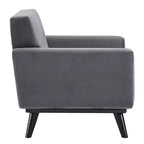 Fauteuil Engage en velours de performance - Modway