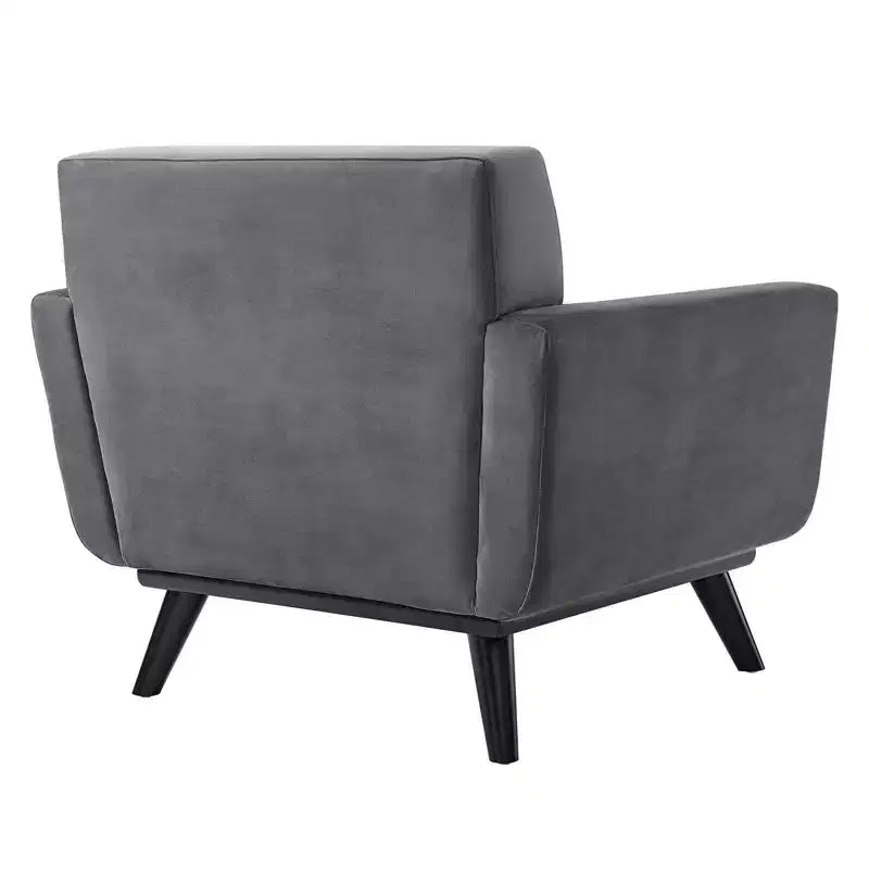 Fauteuil Engage en velours de performance - Modway