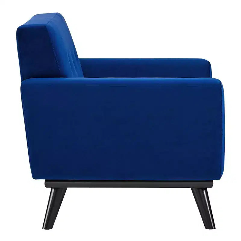Fauteuil Engage en velours de performance - Modway