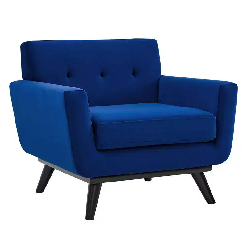 Fauteuil Engage en velours de performance - Modway