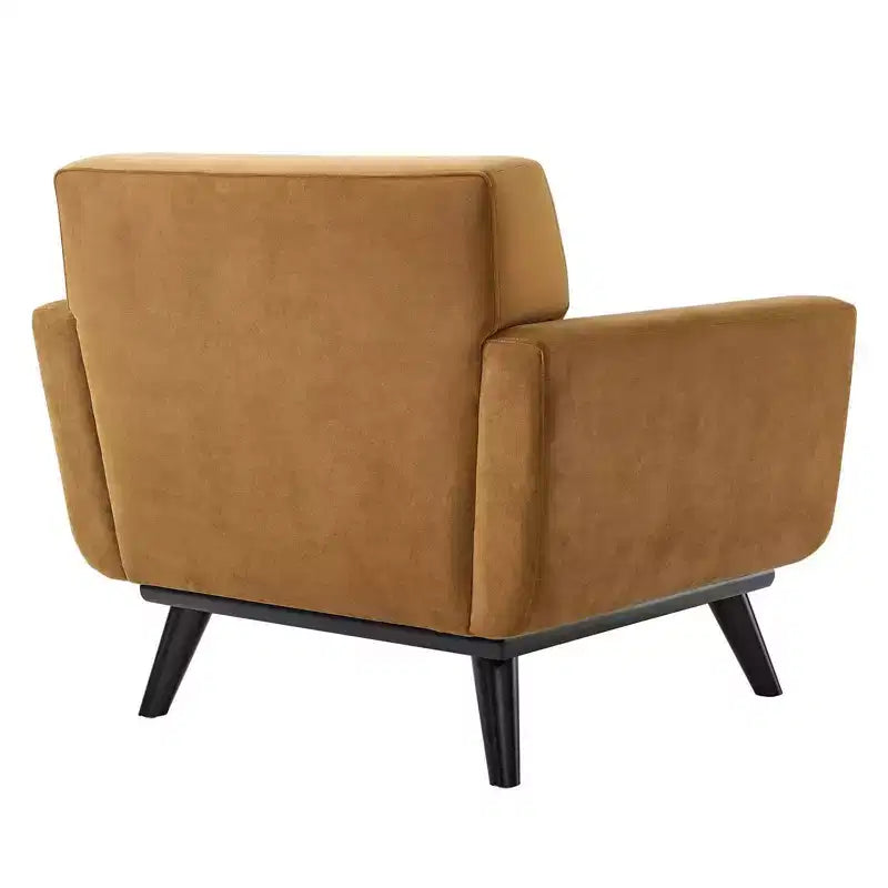 Fauteuil Engage en velours de performance - Modway