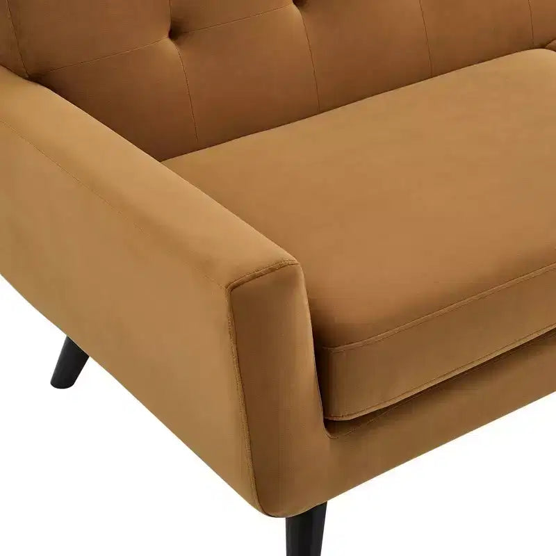 Fauteuil Engage en velours de performance - Modway