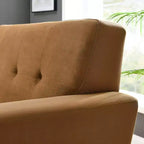 Fauteuil Engage en velours de performance - Modway