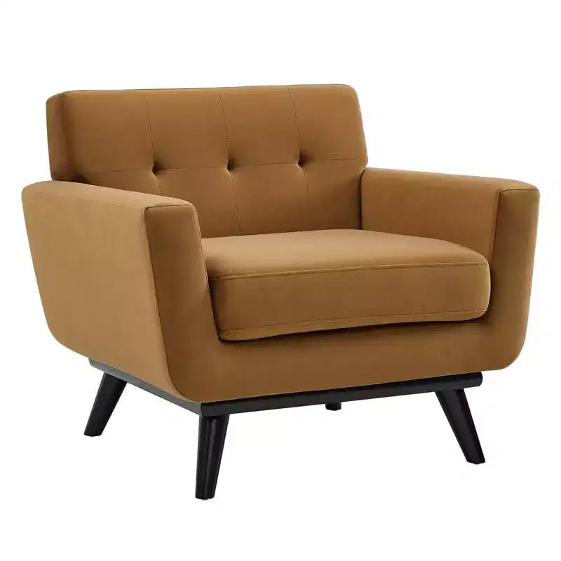 Fauteuil Engage en velours de performance - Modway