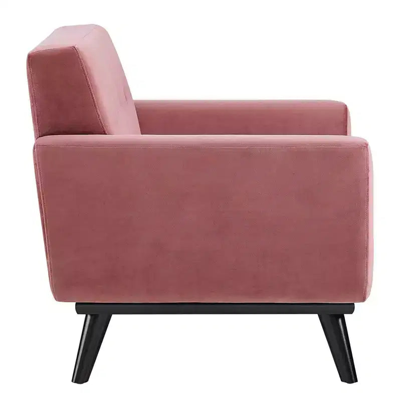 Fauteuil Engage en velours de performance - Modway