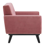 Fauteuil Engage en velours de performance - Modway