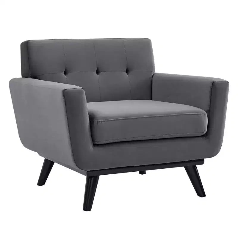 Fauteuil Engage en velours de performance - Modway