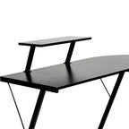 Bureau d'angle Emma et Oliver, bureau gaming, bureau pour la maison, structure