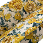 Causeuse contemporaine Trento 47 à motifs floraux | ART OF LIVING DESIGNS