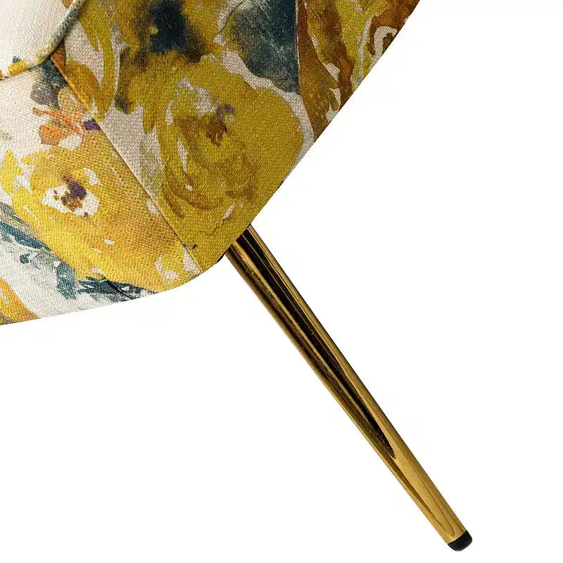 Causeuse contemporaine Trento 47 à motifs floraux | ART OF LIVING DESIGNS