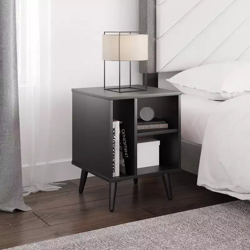 Table de chevet Warson de style casier Mid-Century - Boyd Sleep Eco Dream