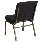 Emma et Oliver Lot de 4 chaises d'église empilables de 53,3 cm de large