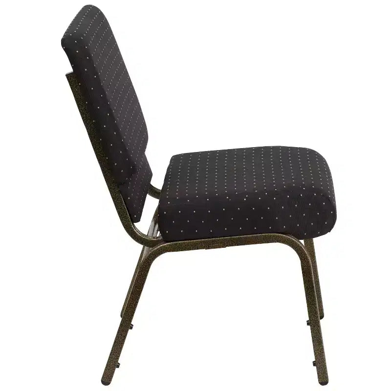 Emma et Oliver Lot de 4 chaises d'église empilables de 53,3 cm de large