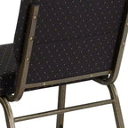 Emma et Oliver Lot de 4 chaises d'église empilables de 53,3 cm de large