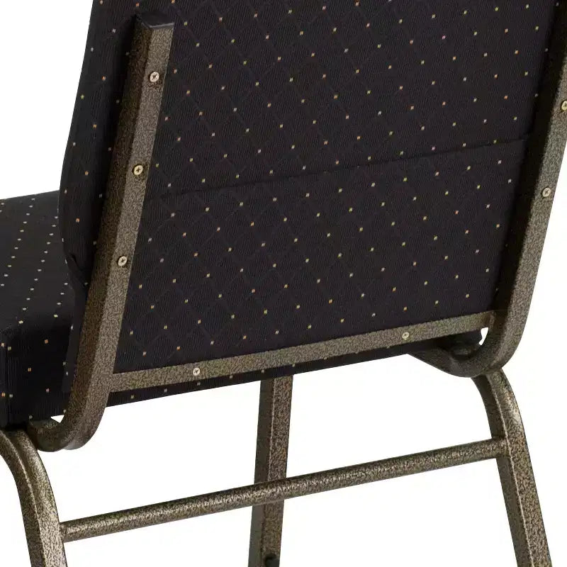 Emma et Oliver Lot de 4 chaises d'église empilables de 53,3 cm de large