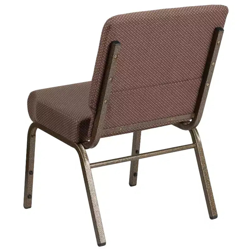 Emma et Oliver Lot de 4 chaises d'église empilables de 53,3 cm de large