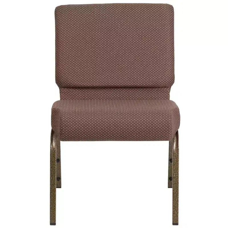 Emma et Oliver Lot de 4 chaises d'église empilables de 53,3 cm de large