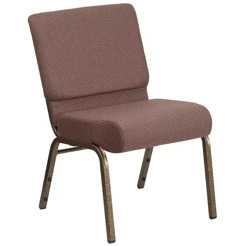 Emma et Oliver Lot de 4 chaises d'église empilables de 53,3 cm de large