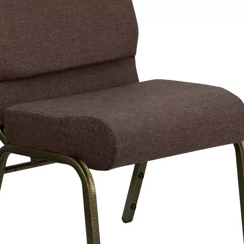 Emma et Oliver Lot de 4 chaises d'église empilables de 53,3 cm de large