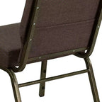 Emma et Oliver Lot de 4 chaises d'église empilables de 53,3 cm de large