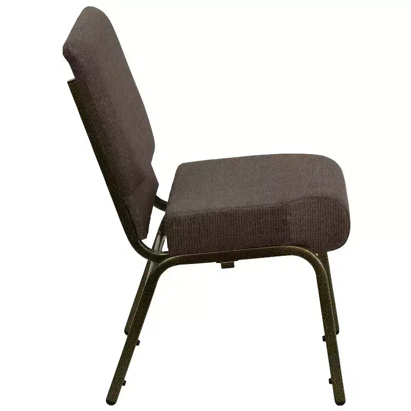 Emma et Oliver Lot de 4 chaises d'église empilables de 53,3 cm de large