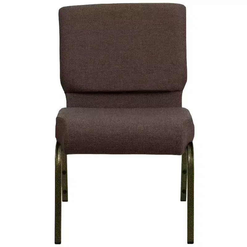 Emma et Oliver Lot de 4 chaises d'église empilables de 53,3 cm de large