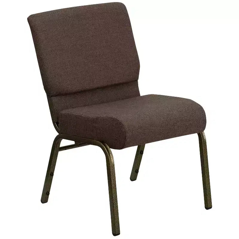 Emma et Oliver Lot de 4 chaises d'église empilables de 53,3 cm de large