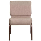 Emma et Oliver Lot de 4 chaises d'église empilables de 53,3 cm de large