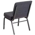Emma et Oliver Lot de 4 chaises d'église empilables de 53,3 cm de large