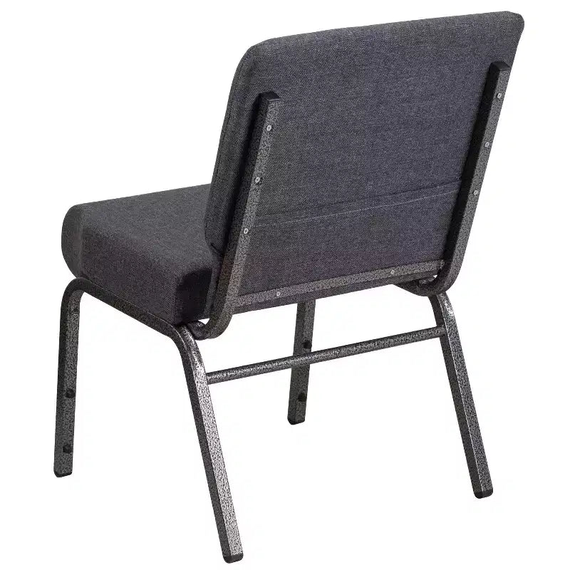 Emma et Oliver Lot de 4 chaises d'église empilables de 53,3 cm de large
