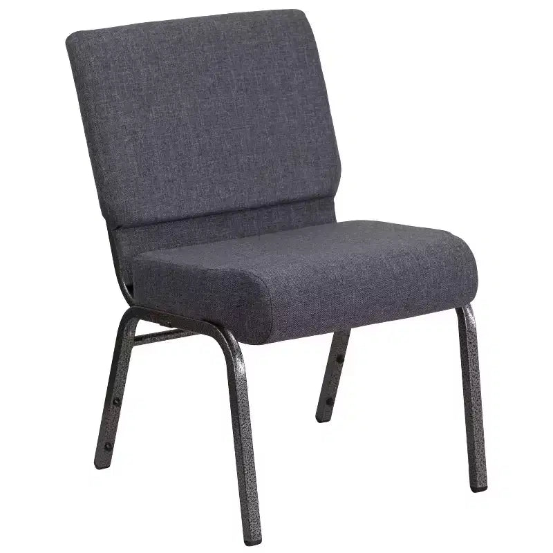 Emma et Oliver Lot de 4 chaises d'église empilables de 53,3 cm de large
