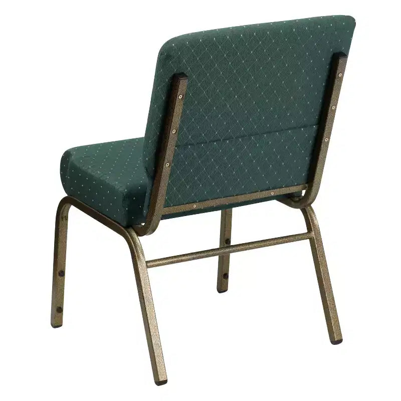Emma et Oliver Lot de 4 chaises d'église empilables de 53,3 cm de large
